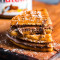 Waffle With Chocolate Hazelnut And Butterscotch