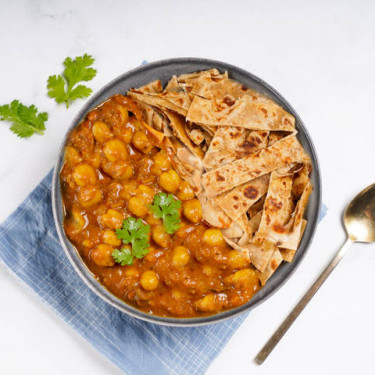 Tigela Chana Masala Paratha