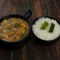 Red Thai Curry With Steamed Rice