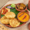 Luchi, Cholar Dal, Mutton Combo