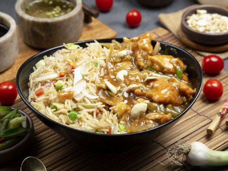 Kung Pow Chicken Gravy Meal Bowl