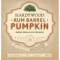 Rum Barrel Pumpkin