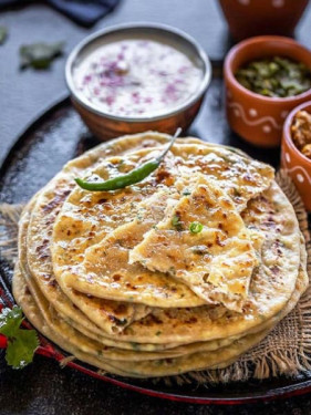 Aaloo Paneer Paratha