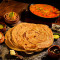Chicken Curry Lachha Paratha Combo Desi Gheee