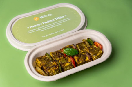 Paneer Pudina Tikka [8 Pcs]