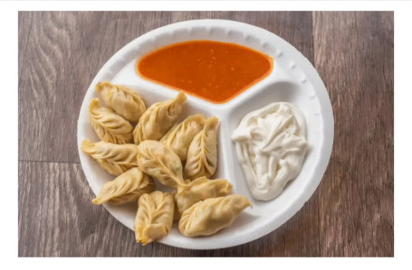 Veg Steam Momos (8 Unidades)