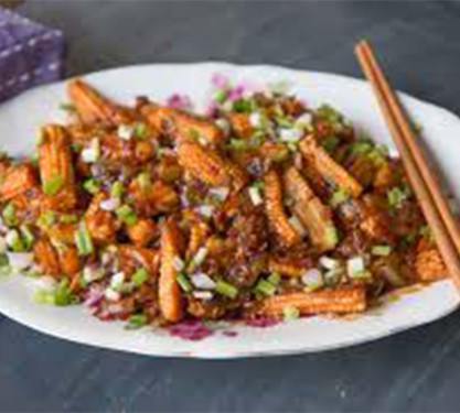 Chilli Fried Baby Corn