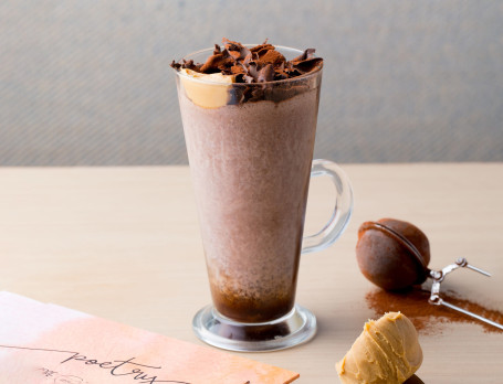 Belgian Chocolate, Peanut Butter Milkshake