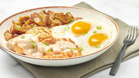 Biscuits And Turkey Sausage Gravy