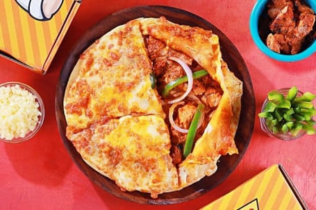 Chicken Tikka Stuffed Pizza Free Coke (250 Ml)