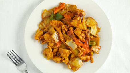 66. Curry Chicken With Onion Kā Lí Jī