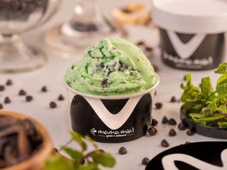 Morroccan Mint Chip Ice Cream