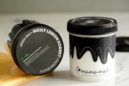 Sicily Lemon Sorbet Ice Cream Tub [1/2 Litre,500Ml]