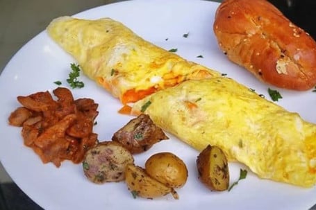 Peri Peri Chicken Omelette (2 Eggs)