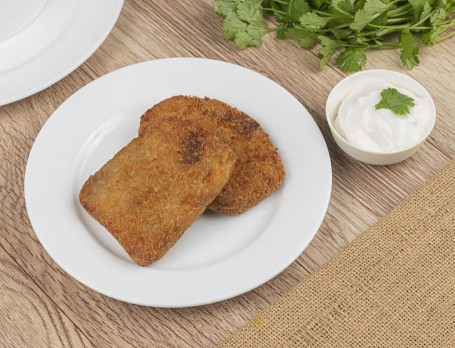 Murgi Mini Cutlet With Mayo Dip(2Pcs)