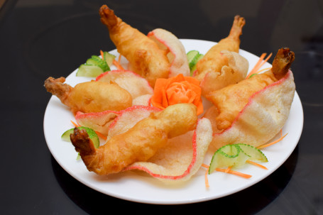 Golden Fried Prawns Dry