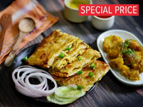 Mutton Mughlai Paratha (1 Pc)