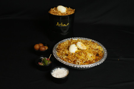 Egg Hydrabadi Dum Biryani