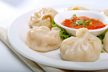 Veg Momo 6Pc Steamed