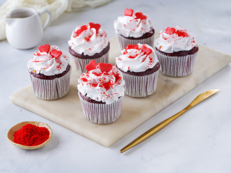 Cupcakes Red Velvet 6 Unidades