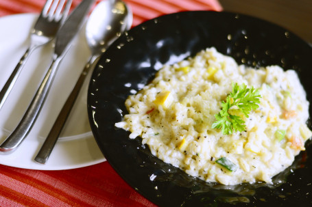 Vegetable Risotto In Choice Of Sauce (160 Gms)