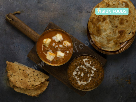 Paneer Butter Masala Dal Makhani Roti Or Rice
