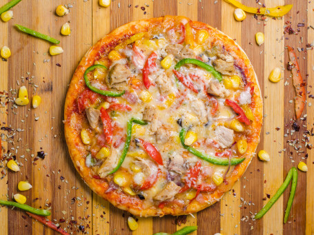 Savory Chicken Pizza