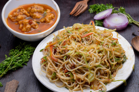 Garlic Chicken Combo Rice/Noodles