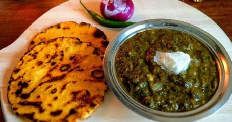 Sarso Da Saag Makki Di Roti