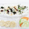 Curd-Rice With Papad Salad