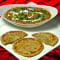 Masala Kulcha Bread (2 Pieces), Dal Makhni With Salad