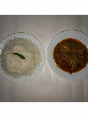 Steamed Rice Chicken Kosha Combo 1 Pcs
