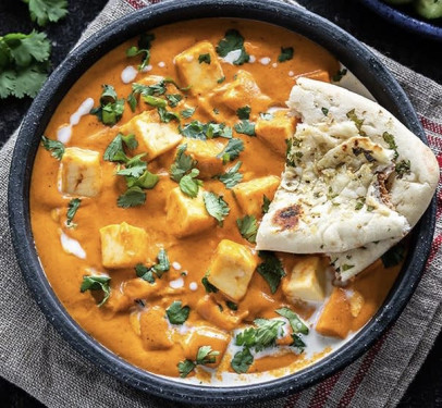 Paneer Butter Masala With Butter Naan(2Pcs)