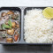 Pad Kra Pav Gai Chicken Choice of Steamed Rice/Boiled Noodles Combo