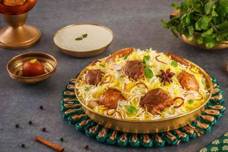 Do Gosht Ki Biryani (Mutton Chicken Biryani, Serves 1-2)