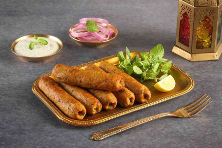 Murgh Seekh Kebab (Frango Seekh Kebab) (6 Unidades)
