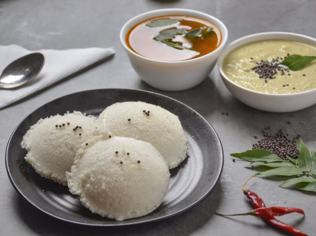 Plain Idli (3 Pcs)