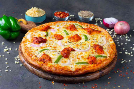 Frango Tikka Cheese Burst Pizza [Média]