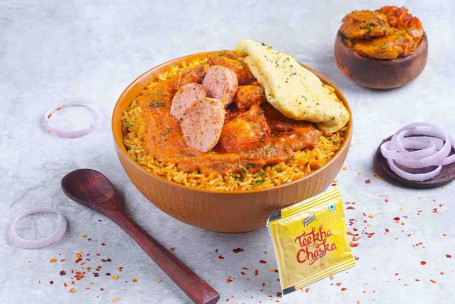 Tigela De Arroz De Frango Real (Jumbo)