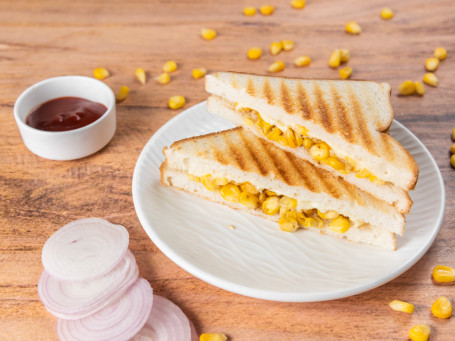 Plain Cheese Corn Sandwich