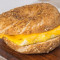 2 Organic Eggs with Cheese on Bagel