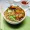 Egg Hakka Noodle 2Pc Chilli Chicken Gravy(Serves 1)