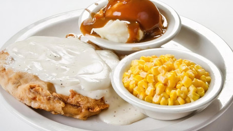 Country Fried Steak With Peppered Gravy