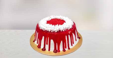 Sparkling Red Velvet Gel Cake