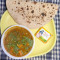 Matar Paneer Half Plate 5 Butter Roti With Mix Pickle