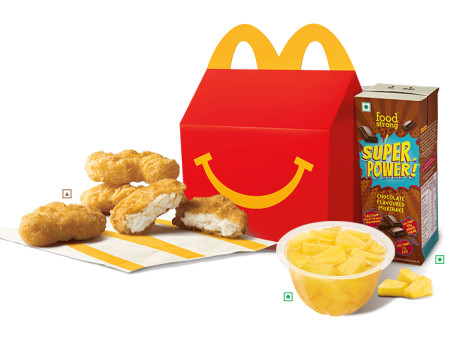 Mcnuggets De Frango Happy Meal 4 Unidades