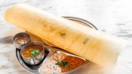 Spinach Panner Dosa