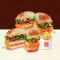Hambúrguer Paneer Royale Hot 'N' Cheezy Burger 1 Batata Frita Grátis