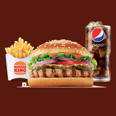 Combo De Frango Lite Whopper Jr