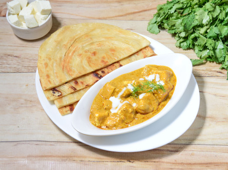 Paneer Butter Masala Lachha Paratha